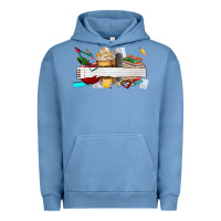 Pigment Pebble Blue preview teachers name Urban Hoodie - AdoDesignShop