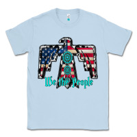 Dusty Blue we the people Classic Tee - RacoonDesign