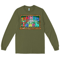 Army Green teachers gonna teach Long Sleeve Tee - CowGirlArtShop