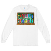 White teachers gonna teach Long Sleeve Tee - CowGirlArtShop