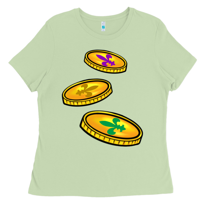 Louisiana Coins Ladies Tee by BarkalooDesign | Teevron