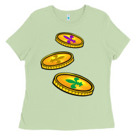 Matcha louisiana coins Ladies Tee - BarkalooDesign