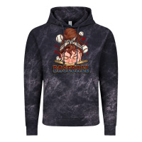 Cloud Black Messy bun Baseball Vintage Hoodie - HowdyJamesFarm