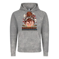 Cloud Rock Messy bun Baseball Vintage Hoodie - HowdyJamesFarm