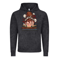 Messy Bun Baseball Vintage Hoodie | Teevron