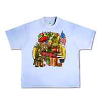 Grape Ice Christmas army gnomes truck 4th of july Urban Heavy Tee - HowdyJamesFarm