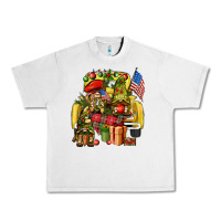 Lunar Rock Christmas army gnomes truck 4th of july Urban Heavy Tee - HowdyJamesFarm