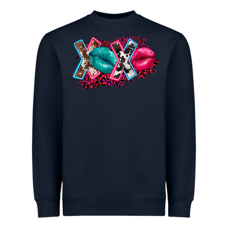 Western Xoxo Heavyweight Sweatshirt by FaDigitalArtStudio | Teevron