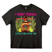 Asphalt i want tequila little time with you Heavy Core Tee - LillyAllenDesigns