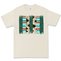 Bone leopard cowhide brush stroke Premium Tee - Artiststas