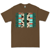 Cacao leopard cowhide brush stroke Premium Tee - Artiststas