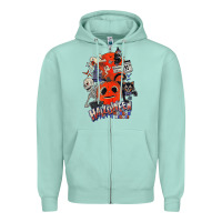 Seafoam Lil Boo Halloween Horror Nights Every Is October 31St Zipper Hoodie - minhPixels