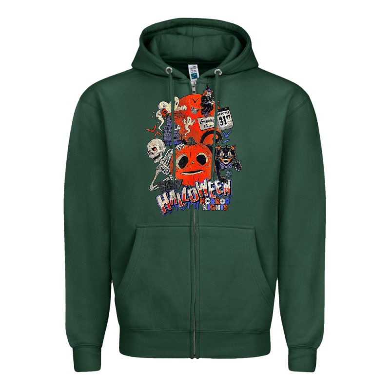 Lil Boo Halloween Horror Nights Every Is October 31st Zipper Hoodie by minhPixels | Teevron
