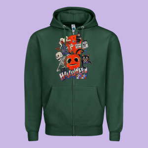 Lil Boo Halloween Horror Nights Every Is October 31st Zipper Hoodie Designed By Minhpixels