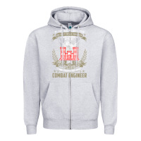 Heather Grey combat engineer  , it can not be inherited or purchase Zipper Hoodie - minhPixels