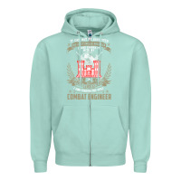 Seafoam combat engineer  , it can not be inherited or purchase Zipper Hoodie - minhPixels