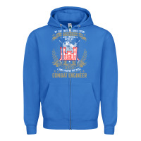 True Royal combat engineer  , it can not be inherited or purchase Zipper Hoodie - minhPixels