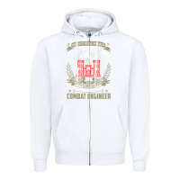 White combat engineer  , it can not be inherited or purchase Zipper Hoodie - minhPixels