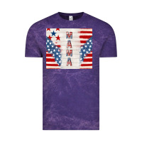 Cloud Purple mama usa Vintage Tee - TumblerDesignByShophia