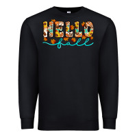 Black hello fall Premium Sweatshirt - Artiststas