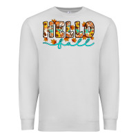 Dove Grey hello fall Premium Sweatshirt - Artiststas