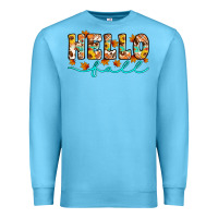 Ocean Blue hello fall Premium Sweatshirt - Artiststas