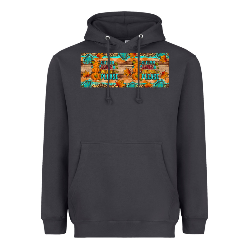 Autumn Leaves And Pumpkin Please 11 Oz Mug Heavyweight Hoodie by Artiststas | Teevron