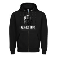 Black Arrest Fauci Essential Zipper Hoodie - minhPixels