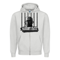 Dove Grey Arrest Fauci Essential Zipper Hoodie - minhPixels