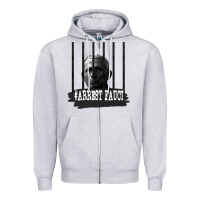 Heather Grey Arrest Fauci Essential Zipper Hoodie - minhPixels