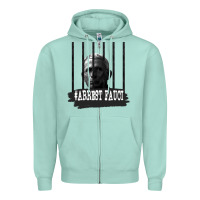 Seafoam Arrest Fauci Essential Zipper Hoodie - minhPixels
