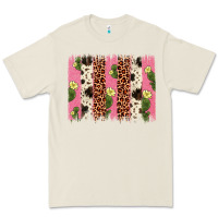 Bone cactus leopard cowhide brush stroke Premium Tee - Artiststas