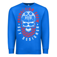 True Royal Production Crew Set Designer Movie Film Halloween Skull Premium Sweatshirt - minhPixels