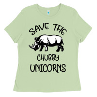 Matcha save the chubby unıcorns Ladies Tee - Bettercallsaul