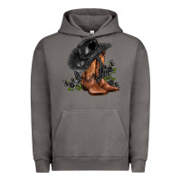 Pigment Tornado black cowgirl  and roses Urban Hoodie - AdoDesignShop