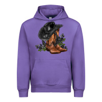Tulip black cowgirl  and roses Urban Hoodie - AdoDesignShop
