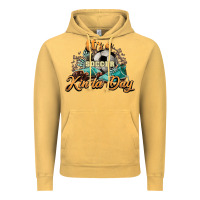 Vintage Mustard It's a Soccer Kinda Day Vintage Hoodie - HowdyJamesFarm