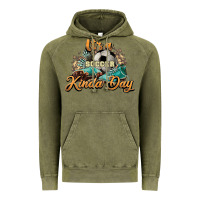 Vintage Olive It's a Soccer Kinda Day Vintage Hoodie - HowdyJamesFarm