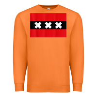 Carrot amsterdam flag souvenir heritage travel gift t shirt Premium Sweatshirt - minhPixels