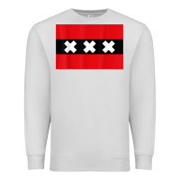 Dove Grey amsterdam flag souvenir heritage travel gift t shirt Premium Sweatshirt - minhPixels