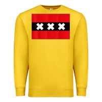 Lemon amsterdam flag souvenir heritage travel gift t shirt Premium Sweatshirt - minhPixels
