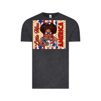 Vintage Black little miss america Vintage Tee - TumblerDesignByShophia