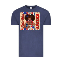Vintage Denim little miss america Vintage Tee - TumblerDesignByShophia