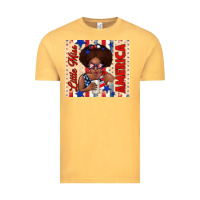 Vintage Mustard little miss america Vintage Tee - TumblerDesignByShophia
