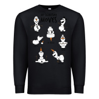 Black Frozen 2 Olaf My Signature Moves Premium Sweatshirt - minhPixels