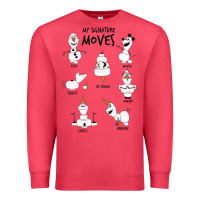 Cardinal Frozen 2 Olaf My Signature Moves Premium Sweatshirt - minhPixels