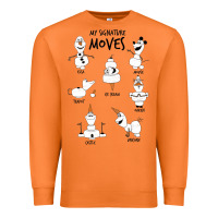 Carrot Frozen 2 Olaf My Signature Moves Premium Sweatshirt - minhPixels