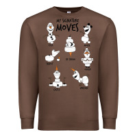 Chestnut Frozen 2 Olaf My Signature Moves Premium Sweatshirt - minhPixels