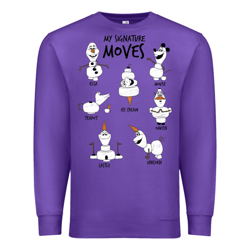 Frozen 2 Olaf My Signature Moves Premium Sweatshirt by minhPixels | Teevron