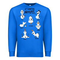 True Royal Frozen 2 Olaf My Signature Moves Premium Sweatshirt - minhPixels